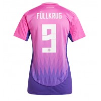 Camisa de time de futebol Alemanha Niclas Fullkrug #9 Replicas 2º Equipamento Feminina Europeu 2024 Manga Curta